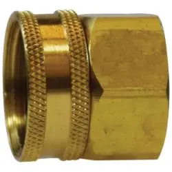 707401-1212 - 3/4 In Fgh X 3/4 In Fnptf Brass Swivel Adapter, 1.11 In Length, Lead-Free 1