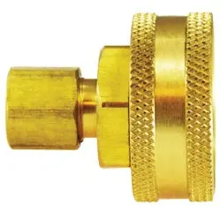707422-1204 - 3/4-In Female Hose To 1/4-In Compression Brass Adapter 1