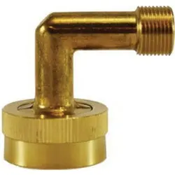 707469-0612 - 3/8 In X 3/4 In Lead-Free Brass Swivel Elbow Fitting 1