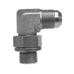 7205Nwo818 - Steel 90-Degree Elbow Fitting, 1/2-In Jic X M18 O-Ring Boss 1