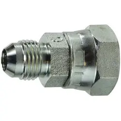 724016 - 1 In Male Jic To 1 In Female Bspp Swivel Steel Adapter, 3000 Psi, 375°F 1