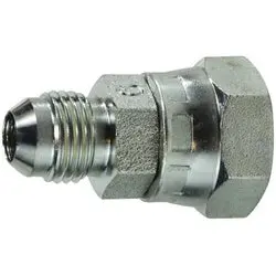 72406 - 3/8 In Mjic To 3/8 In Bspp Swivel Steel Adapter, 5000 Psi, 375°F Rating 1