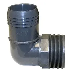 73794 - 1-1/2 In Barb To 1-1/2 In Male Npt Polypropylene Male Elbow Fitting 1