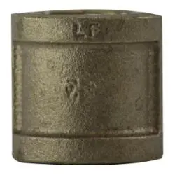 738103-04 - 1/4-In Fpt X 1/4-In Fpt Lead-Free Bronze Coupling, 0.8 In Length 1