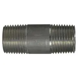 76062 - 1/2 In Mpt X 1/2 In Mpt Aluminum Pipe Nipple, 2 In Length 1