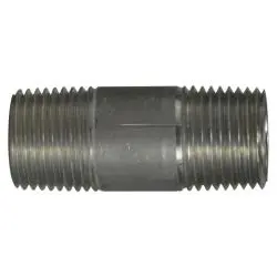 76076 - 1/2 In X 12 In Aluminum Pipe Nipple With Male Pipe Threads 1