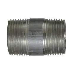 76109 - 1 In Mpt X 1 In Mpt Aluminum Pipe Nipple, 6 In Length 1
