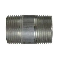 76113 - 10 In Aluminum Pipe Nipple, 1 In Mpt X 1 In Mpt 1
