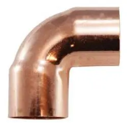 77102 - 3/8 In C X 3/8 In C Copper 90° Solder Joint Elbow Fitting 1