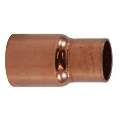 77290 - Copper Reducer Fitting 1/4 In X 1/8 In For Plumbing Applications 1