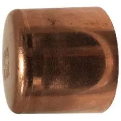 77429 - 1/4 In Copper Wrot Cap For Piping Systems, 500 Psi, 32-200°F Temperature Range 1