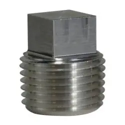 79650 - 1/8 In Mpt Aluminum Square Head Plug 1