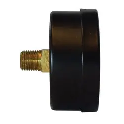 80516 - 1-1/2 In Pneumatic Pressure Gauge, 0 To 200 Psi, 1/8 In Npt Connection, Steel Enclosure 1