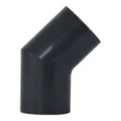 817002 - Schedule 80 Pvc 45-Degree Elbow Fitting - 1/4-In X 1/4-In Female Sockets 1