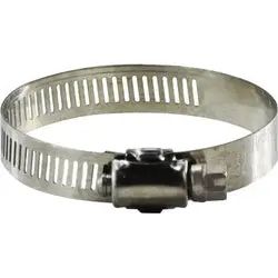 830288S - 410 Stainless Steel Worm Gear Band Clamp, 4In To 6In Diameter, 1/2In Wide 1