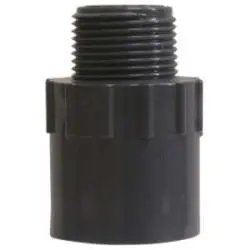 836040 - 4-In Mpt X 4-In Female Socket Pvc Adapter, Schedule 80 Rated 1