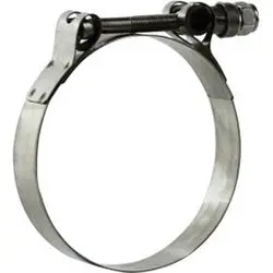 8401088 - Stainless Steel T-Bolt Hose Clamp 10-15/16 In To 10-21/32 In For Low Pressure Fluids 1