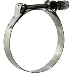 840200 - Stainless Steel T-Bolt Hose Clamp 2-1/16 In X 1-7/8 In For Hoses And Ductwork 1