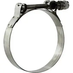 840238 - Stainless Steel T-Bolt Hose Clamp 2-7/16 In To 2-1/4 In For Low-Pressure Fluid Lines 1