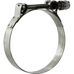 840250 - Stainless Steel T-Bolt Hose Clamp 2-9/16 In To 2-3/8 In For Low-Pressure Fluid Lines 1