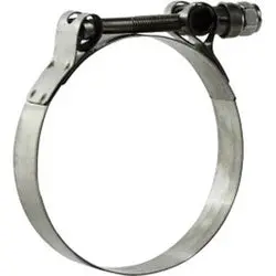840375 - Stainless Steel T-Bolt Hose Clamp 3-17/32 In To 3-13/16 In For Low-Pressure Fluid Lines 1