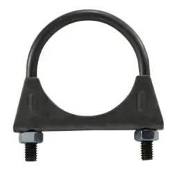 841300 - 3 In Heavy-Duty Carbon Steel Saddle Clamp With Zinc Finish 1