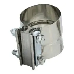 847200 - 2 In Stainless Steel Lap Clamp, 76 Mm Wide, 1/2 Mm Thick 1