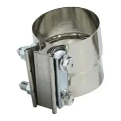 847500 - 5 In X 76 Mm Stainless Steel Lap Clamp, 1/2 Mm Thick 1