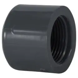 848025 - 2-1/2 In Fpt Pvc Pipe Cap, Schedule 80 1