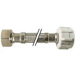923509 - 9 In Stainless Steel Lavatory Connector, 1/2 X 7/8 In Fip 1