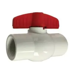 940286 - 1 In Fip X Fip Pvc Ball Valve, 150 Psi Rating, Epdm Seal, Full Port 1