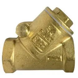 940352B - 1/2 In Wye-Pattern Swing Check Valve, Brass, Fpt X Fpt, 2.20 In Length 1