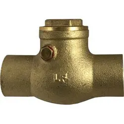 940365Lf - 1-1/4 In Lead-Free Cast Brass Swing Check Valve With Sweat X Sweat Connection 1