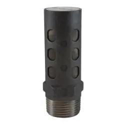 940825 - 1/2 In Mpt Aluminum High Flow Muffler, 300 Psi, 35-160°F Temperature Range 1