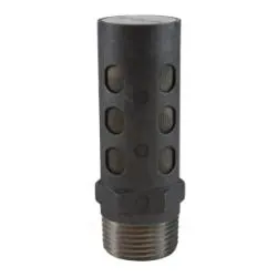 940826 - 3/4 In Aluminum High Flow Muffler, Mpt Connection, 300 Psi, 35-160°F Operating Temp 1