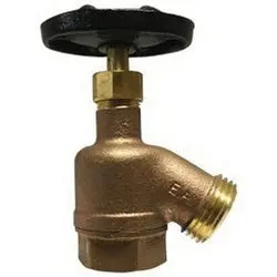 942101 - 3/4 X 3/4-In Brass Bent Nose Garden Valve With Cast Iron Handle 1