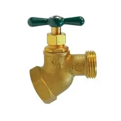 942112Lf - 1/2 X 3/4 In Lead-Free Cast Brass Hose Bibb With No Kink Valve 1