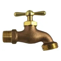 942170 - Brass Hose Bibb Valve - 1/2-In Mpt X 3/4-In Mght Connections 1