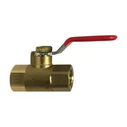 944117 - 3/8 In Fpt X Fpt Mini Ball Valve, Brass, 200 Psi Wog, -20 To 250 °F 1