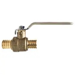 945602Lf - 3/4 In Lead-Free Brass Ball Valve For Pex Connections, 400 Psi Rated 1