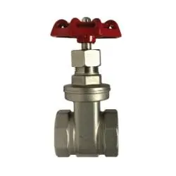949256 - 1-1/4 In Stainless Steel Gate Valve With Female Threads, 200 Psi, 2.79 In Length 1