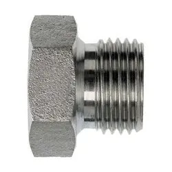 9522-P-20 - 1-1/4-In Male Bspp Steel Hex Head Plug Fitting 1