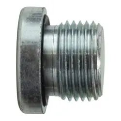 9522H12 - 3/4 In Male Bspp Hollow Hex Plug, Steel, 375°F Operating Temperature 1