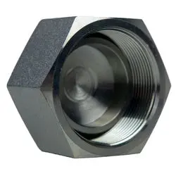 9644-C-32 - 2-Inch Steel Bspp Cap With Fbspp Swivel Connection, 41.3 Mm Long, 2 - 11 Thread Size 1