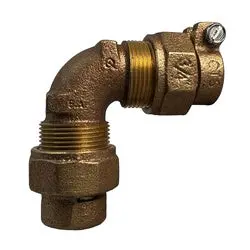 9651213Lf - 3/4-In Cts X 3/4-In Cts Lead-Free Bronze Pack Joint Union Elbow 1