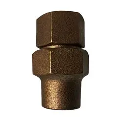 9661616Fllf - 1-In Fip X 1-In Flare Lead-Free Bronze Pack Joint Adapter 1