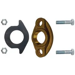 970218 - 2 In Fip Lead-Free Brass Oval Meter Flange Kit, 150 Psi Pressure Rating 1