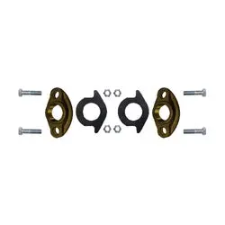 970227 - 1-1/2 In Fip Lead-Free Brass Oval Water Meter Flange Kit 1