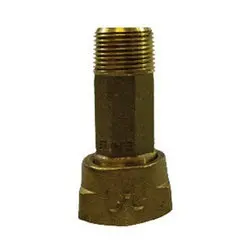 970258 - 2-In Male Npt X 2-1/4-In Female Npsm Lead-Free Brass Water Meter Coupling 1