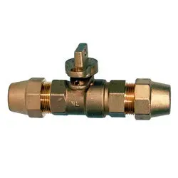 970262 - 3/4 In Lead-Free Bronze Curb Stop Ball Valve For Potable Water Applications 1